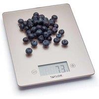 Taylor Glass Digital 5Kg Kitchen Scales - Copper