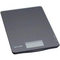Taylor Black Glass Digital Dual 5Kg Kitchen Scale