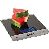 Taylor High Capacity Digital 15Kg Kitchen Scale in Black