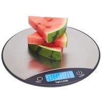 Taylor Digital Dual 5Kg Kitchen Scales - Black & Silver