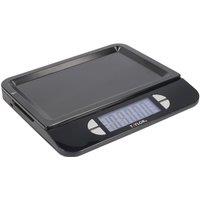 Taylor Accurate USB-Rechargeable Kitchen Scales with Tare Function in Gift Box, Stainless Steel in Black