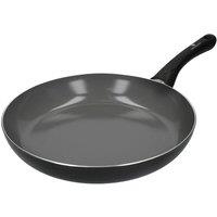 MasterClass Can-to-Pan 30cm Ceramic Non-Stick Frying Pan, Aluminium in Black