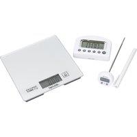 Taylor 3-Piece Kitchen Measuring Set in Gift Box in White