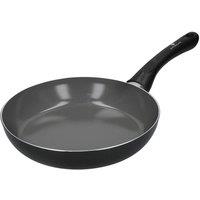 MasterClass Can-to-Pan 24cm Ceramic Non-Stick Frying Pan, Aluminium in Black