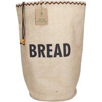 Natural Elements Hessian Bread Bag in Brown