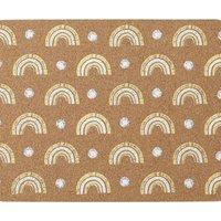 Creative Tops Cork Placemats, Set of four, Rainbow, 29cm x 21.5cm | Size: 29 cm x 21.5 cm