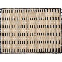Creative Tops Napier Grass Woven Placemats, Set of four, 30cm x 23cm in Brown | Size: 30 cm x 23 cm