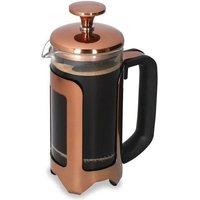 La Cafetiere Roma 3 Cup Cafetiere, Stainless Steel 350ml French Press, Copper