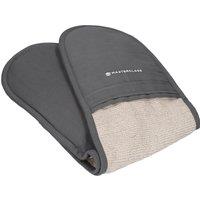 MasterClass Deluxe Professional Double Oven Glove - Grey