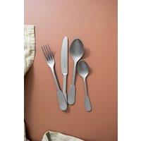 Mikasa 'Soho' Cutlery Set, 16 Piece Antique Stainless Steel, Gift Boxed in Silver