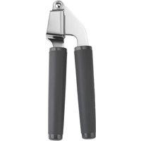KitchenAid Soft Grip Garlic Press - Charcoal Grey in Dark Grey