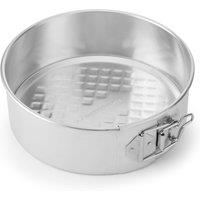 MasterClass Silver Aluminium Springform Cake Tin, 20cm Round Baking Tin
