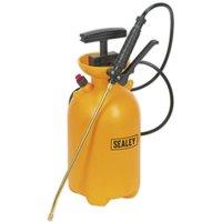 Loops 5L Pressure Sprayer - Metal Lance & Adjustable Nozzle - Shoulder Strap