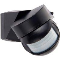 Loops 3-in-1 Outdoor PIR Sensor - Wall Ceiling or Corner Mounting - Matt Black