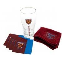 West Ham United FC Official Mini Bar Set in Red