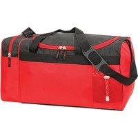 Shugon Cannes Sports Overnight Holdall Duffle Bag (33 Litres) Pack of 2 in Red