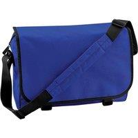 Bagbase Adjustable Messenger Bag (11 Litres) Pack of 2 in Royal