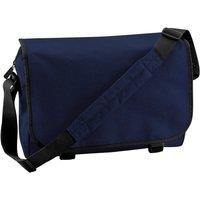 Bagbase Adjustable Messenger Bag (11 Litres) Pack of 2 in Navy