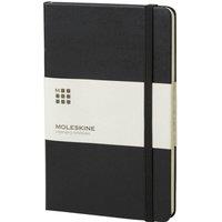 Moleskine Classic L Hard Cover Squared Notebook in Black