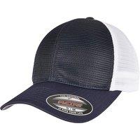 Flexfit Omnimesh Mesh Two Tone Cap in Navy | Size: S/M