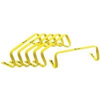 Precision Flat Hurdles (Pack Of 6) in Yellow | Size: 6