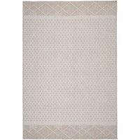Kukoon Beige Plush Textured Looped Pile Area Rug in Light Brown | Size: 80 cm x 150 cm