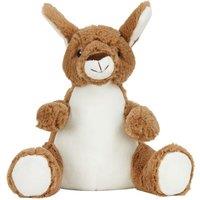 Mumbles Kangaroo Teddy Bear in Dark Brown