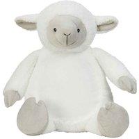 Mumbles Zippie Lamb Plush Toy in Cream