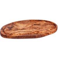 Selbrae House Olive Wood - Carving Board (With Groove) 35cm in Natural