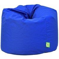 Bean Lazy Cotton Twill Royal Blue Bean Bag Large Size in Dark Blue