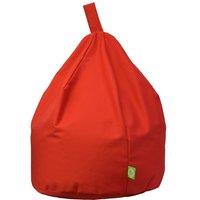 Bean Lazy Cotton Twill Red Bean Bag Child Size | Size: Small