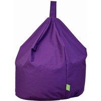 Bean Lazy Cotton Twill Purple Bean Bag Child Size | Size: Small