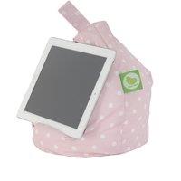 Bean Lazy Pink Spots iPad, eReader & Book Mini Bean Bag in Light Pink