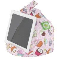 Bean Lazy Pink Cupcake iPad, eReader & Book Mini Bean Bag