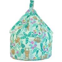 Bean Lazy Cotton Green Sloth Bean Bag Large Size in Light Green