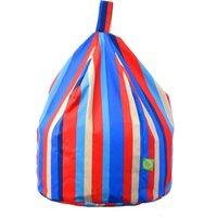 Bean Lazy Cotton Multi Coloured Stripe Bean Bag Child Size | Size: Small