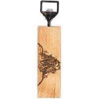 Selbrae House Oak Bottle Opener - Highland Cow in Natural