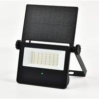 Harper Living Solar Security Outdoor LED Floodlight w/ Motion Sensor, Weatherproof IP65, 6500k, 860 Lumens, 2000 mAH Lion Battery Solar Powered