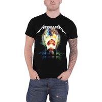 Metallica Exploded Band Logo T-Shirt in Black | Size: Small