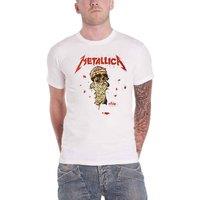 Metallica One Landmine T-Shirt in White | Size: Small