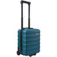Cabin Max Anode 24L Hard Shell Twin Wheel Underseat Case - 40x30x20cm in Teal | Size: 40 x 30 x 20 cm