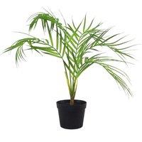 Leaf 50cm Mini Artificial Areca Palm in Green