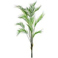 Leaf Large Artificial Palm Tree No Pot 11 Leaves 118cm in Green