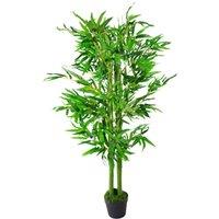 Leaf 120cm Design UK Realistic Artificial Bamboo Plants / Trees Green