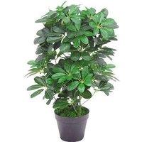 Leaf 55cm Dark Green Artificial Schefflera Arboricola Plant