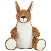 Mumbles Zippie Kangaroo Teddy Bear in Brown