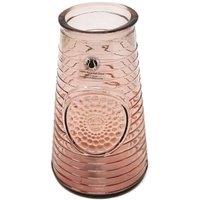 Verano Spanish Ceramics Glass Mandala Home Dcor Medium Vase (H) 27.5cm in Pink