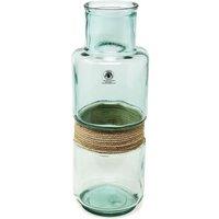 Verano Spanish Ceramics Glass Hemp Clear Home Dcor Large Slim Aba Vase (H) 45cm