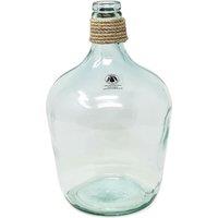 Verano Spanish Ceramics Glass Hemp Clear Home Dcor Medium Carafe Vase (H) 30cm