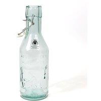 Verano Spanish Ceramics Glass Creative Entertaining Kitchen Dining Absolute Milk Bottle 1L in Clear